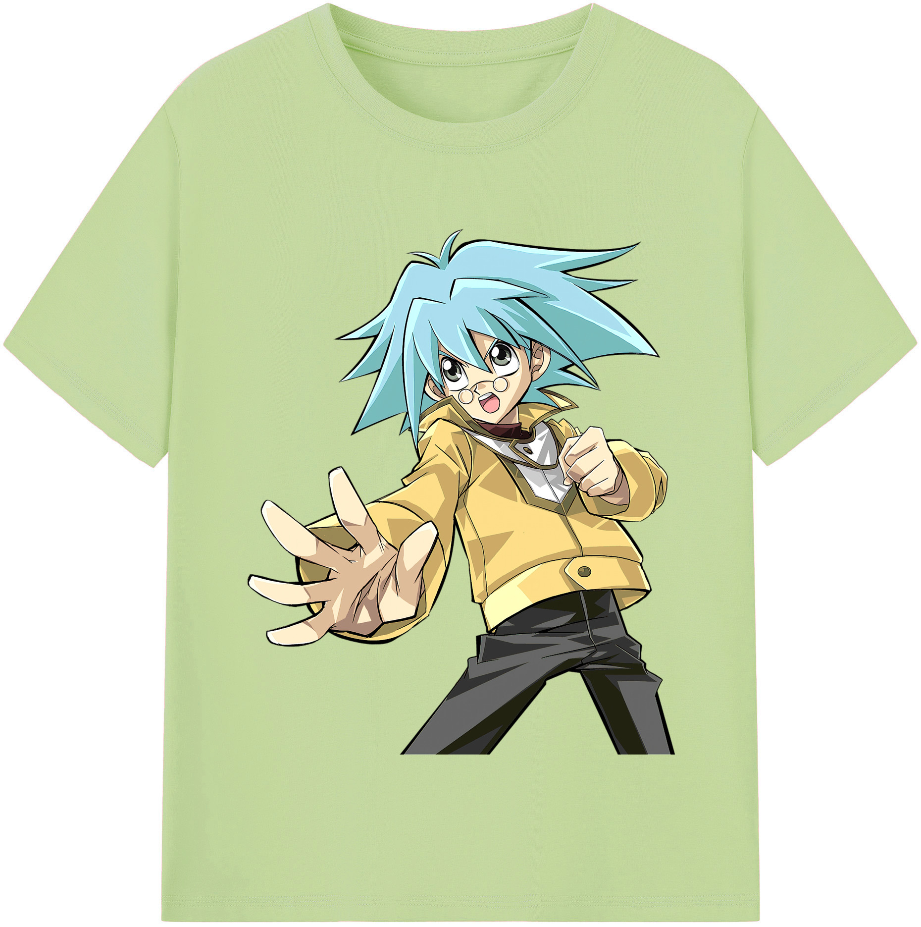 （画像用） 遊☆戯☆王 Yu-Gi-Oh! 綿100％半袖Tシャツ（フロントプリント）